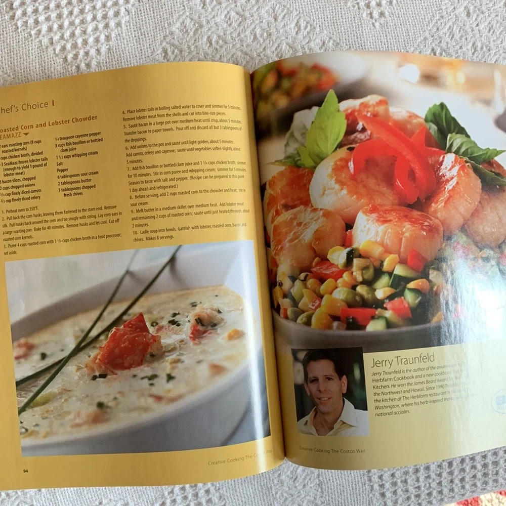 Costco cookbook “Creative Cooking the Costco Way” bountiful recipes
